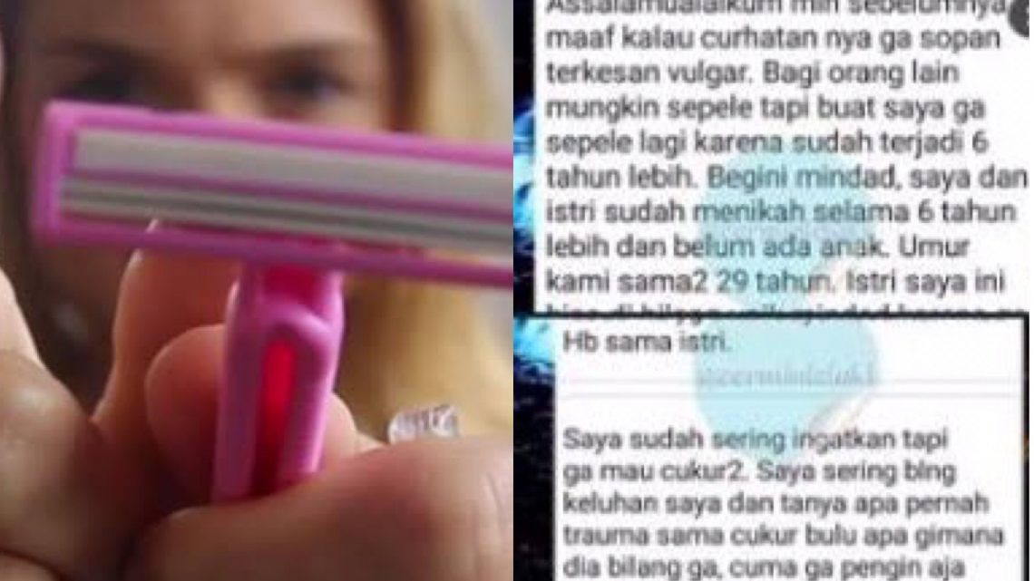 Viral! Curhatan Suami di Twitter karena Istri Tak Rapikan Rambut Kemaluan Selama 6 Tahun