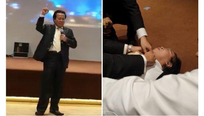 VIDEO Detik-detik Seorang Pendeta Meninggal Saat Khotbah di Gereja VIDEO Detik-detik Seorang Pendeta Meninggal Saat Khotbah di Gereja