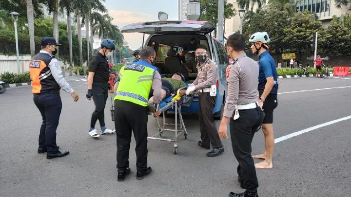 Pesepeda Korban Tabrak Lari Pengemudi Mercy Kini Dirawat di Singapura, Begini Kondisinya