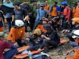 Bau Arifah (25) ditemukan setelah empat hari pencarian, usai dinyatakan hilang sejak Minggu (6/6/2021) di Gunung Abbo, Bantimurung, Kabupaten Maros, Sulawesi Selatan, Rabu (9/6/2021). (Sumber: ANTARA NEWS).