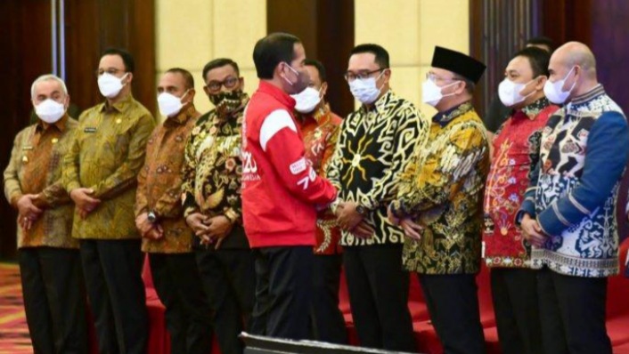 Dihadapan Para Gubernur Se-Indonesia, Presiden Jokowi Ucapkan Pernyataan Sangat Serius, Ini Isinya