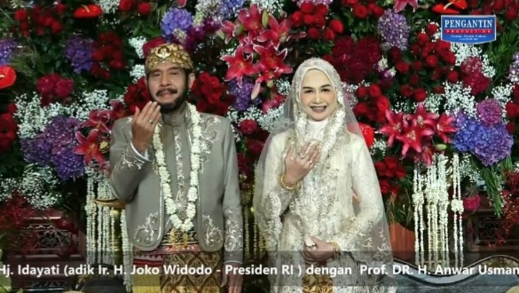 Ini Sosok Sebenarnya Adik Jokowi dan Ketua MK yang Resmi Menikah, Oh Ternyata